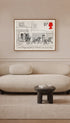 The Bath Mail Coach Vintage Art Print Mockup