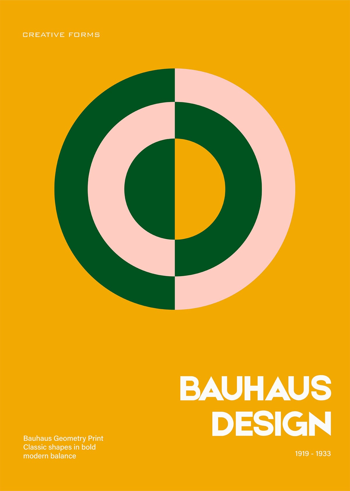 Bauhaus Balans Poster