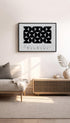 Bauhaus Geometric Pattern Poster Mockup