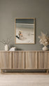 Beauty in Beach Ocean Wall Art Mockup