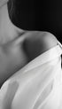 Beauty in White - Black and White Poster