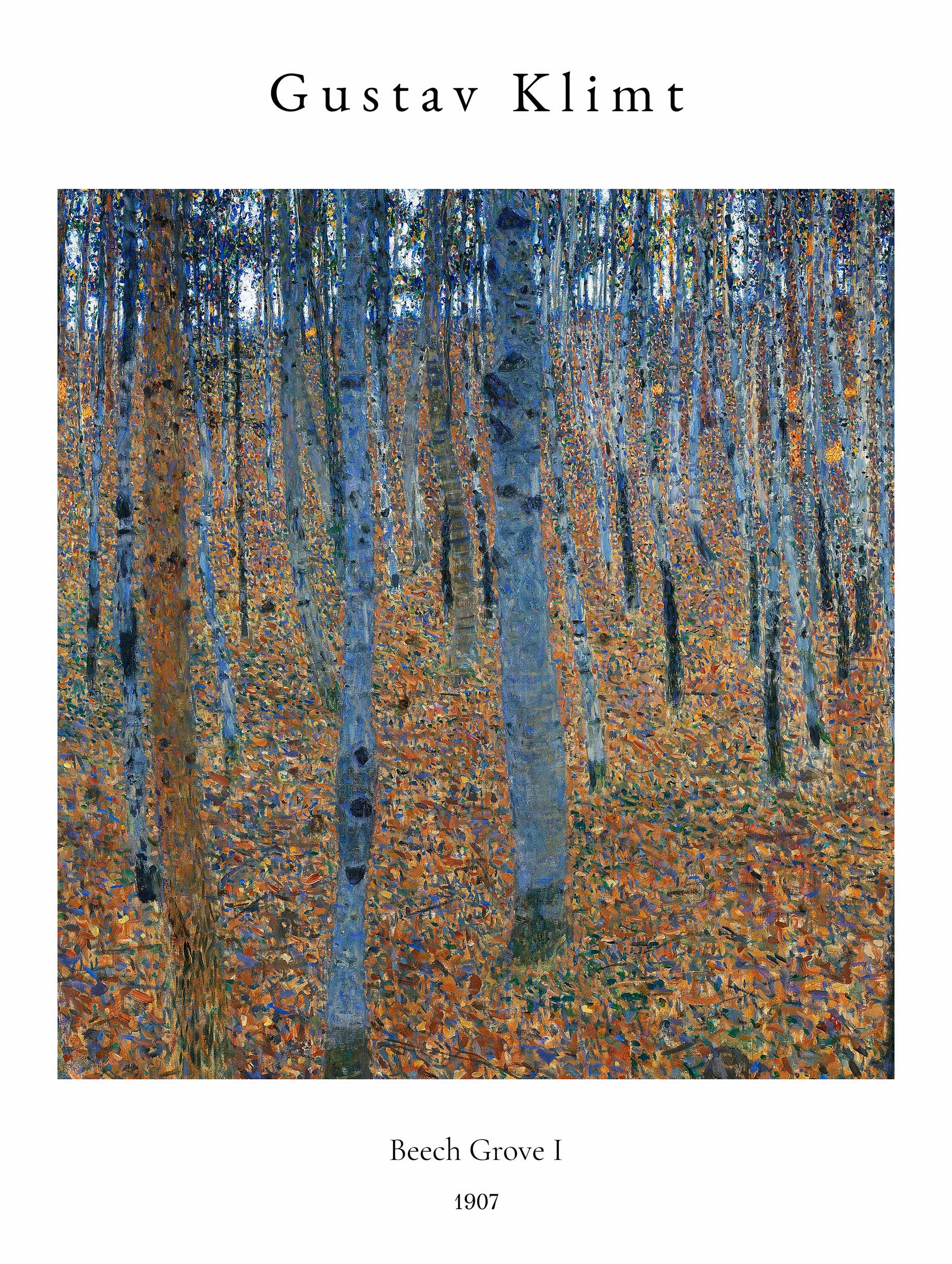 Beech Grove I - Gustav Klimt