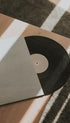 Black Vinyl Record Retro Wall Art