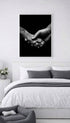 Black and White Friend Poster Mockup