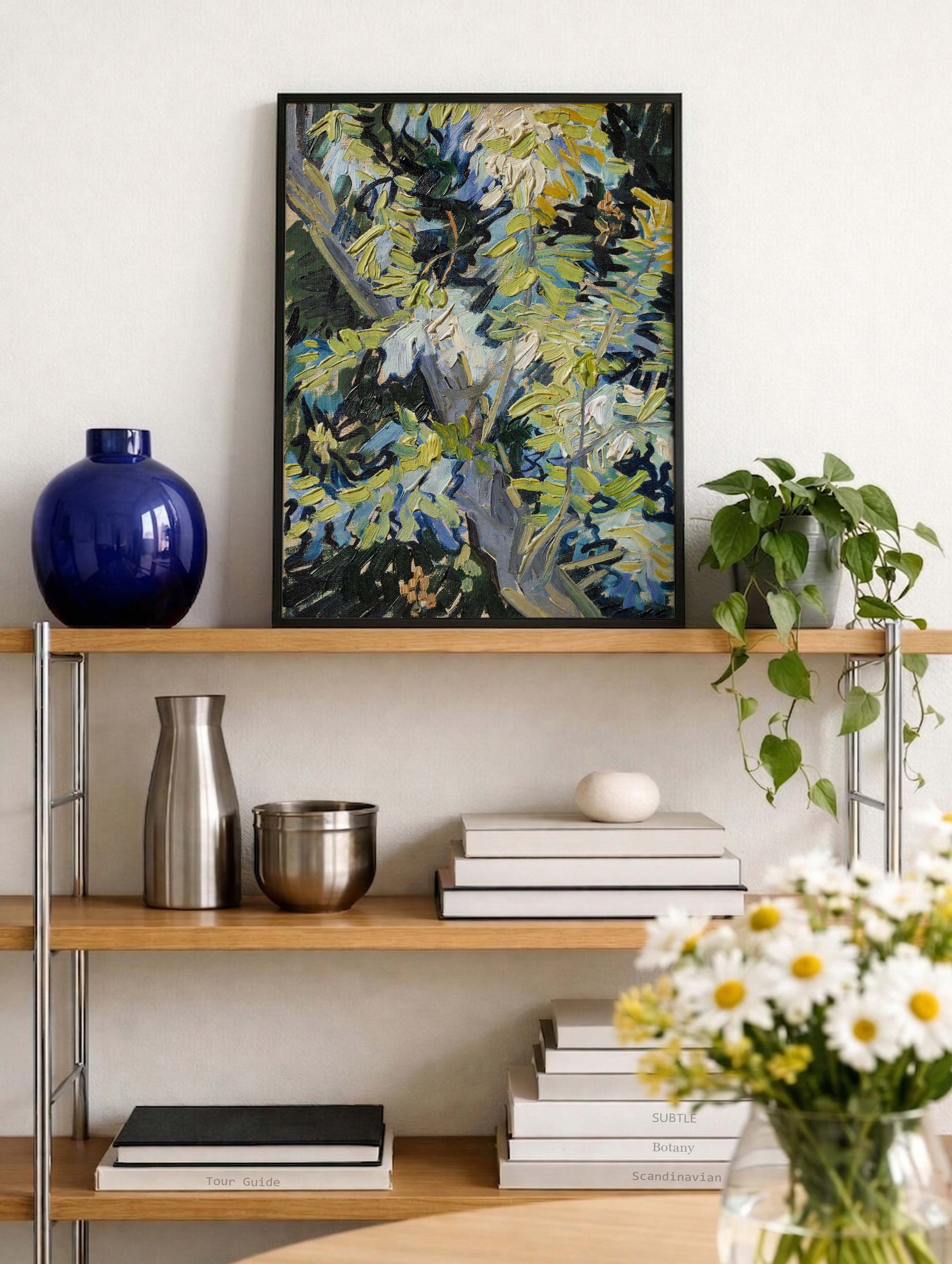 Blommande akaciagrenar - Van Gogh