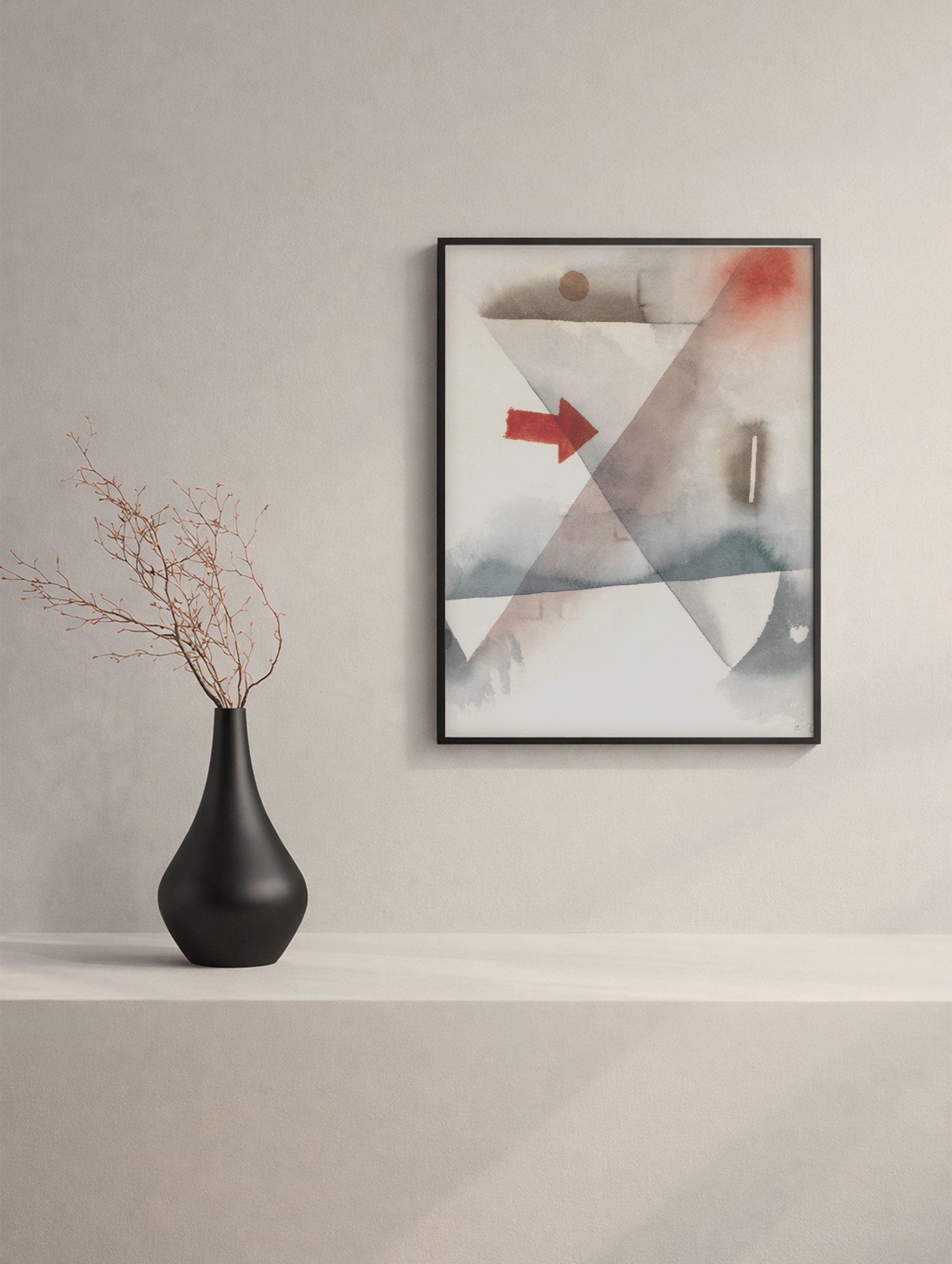 Chimes Paul Klee Art Print Mockup