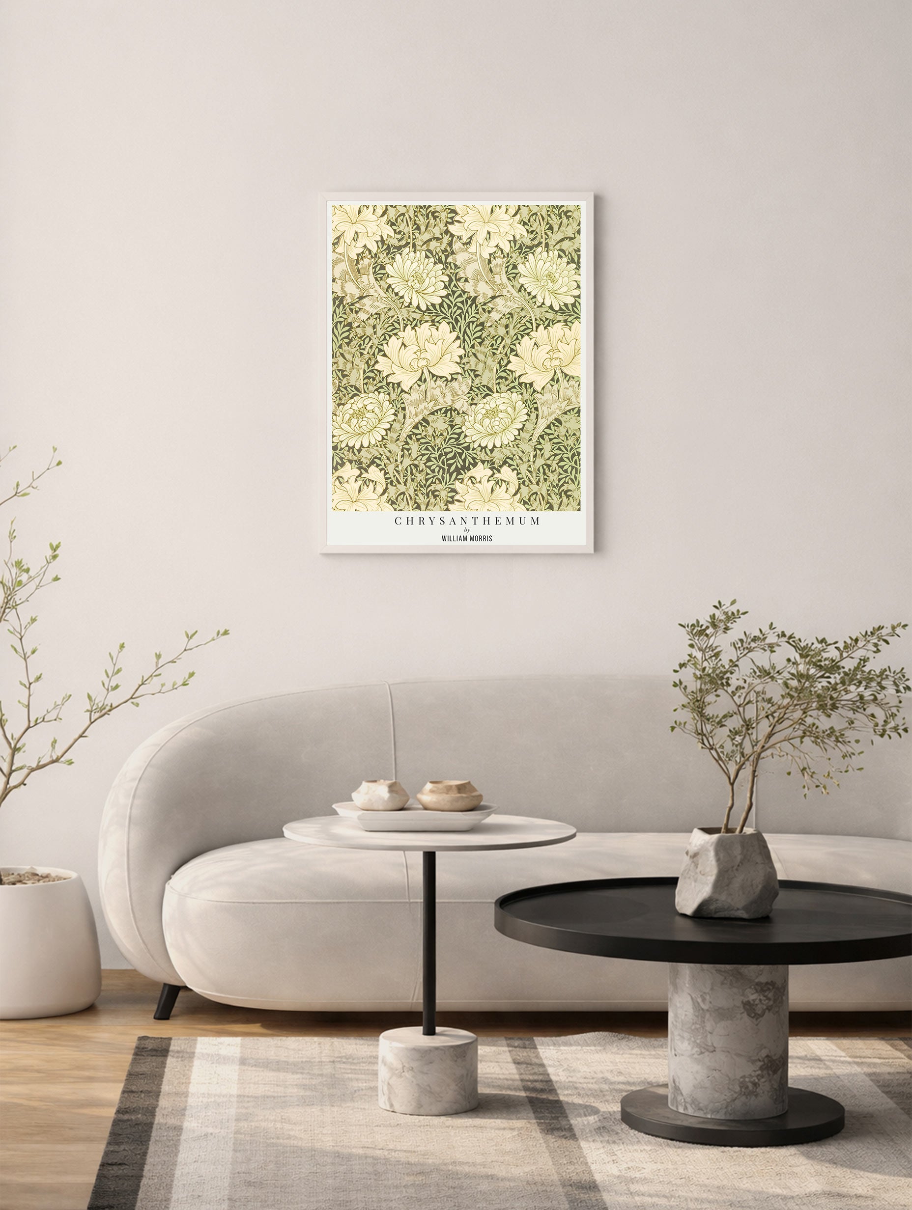 Chrysanthemum - William Morris Mockup