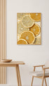 Citrus Fruit Slices Artwork Mockup