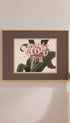 Crinum Augustum Flower Art Print Mockup