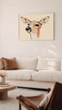 Deer Painting Animal Art Print Mockup