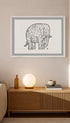 Elephant Leo Gestel Animal Art Print Mockup