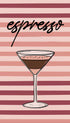 Espresso Minimalist Poster