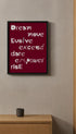 Evolve Exceed Empower Motivational Poster Mockup