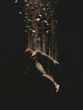 Falling Light Illustration Poster