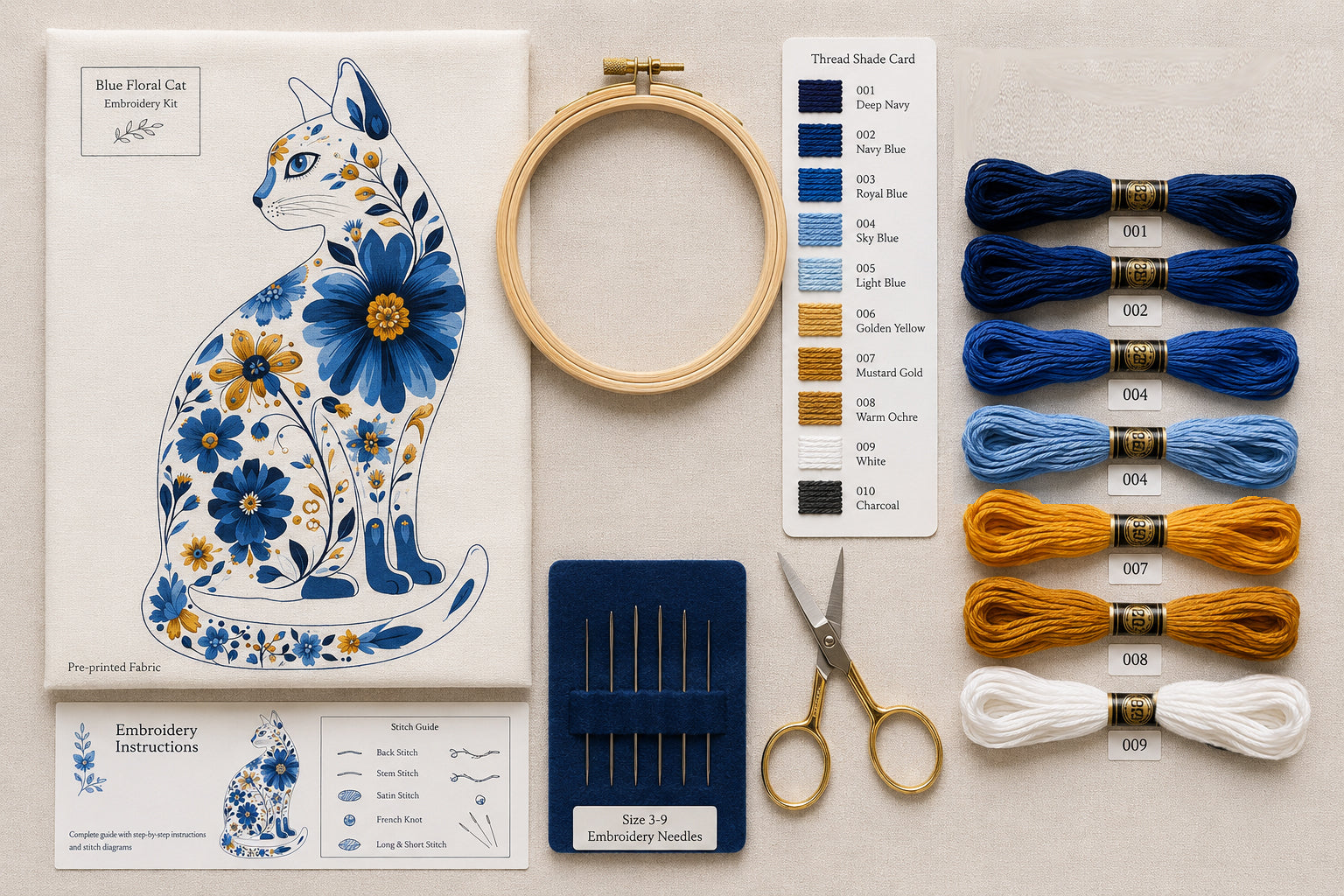 Broderidesign Lilla fiskaren & Ankan