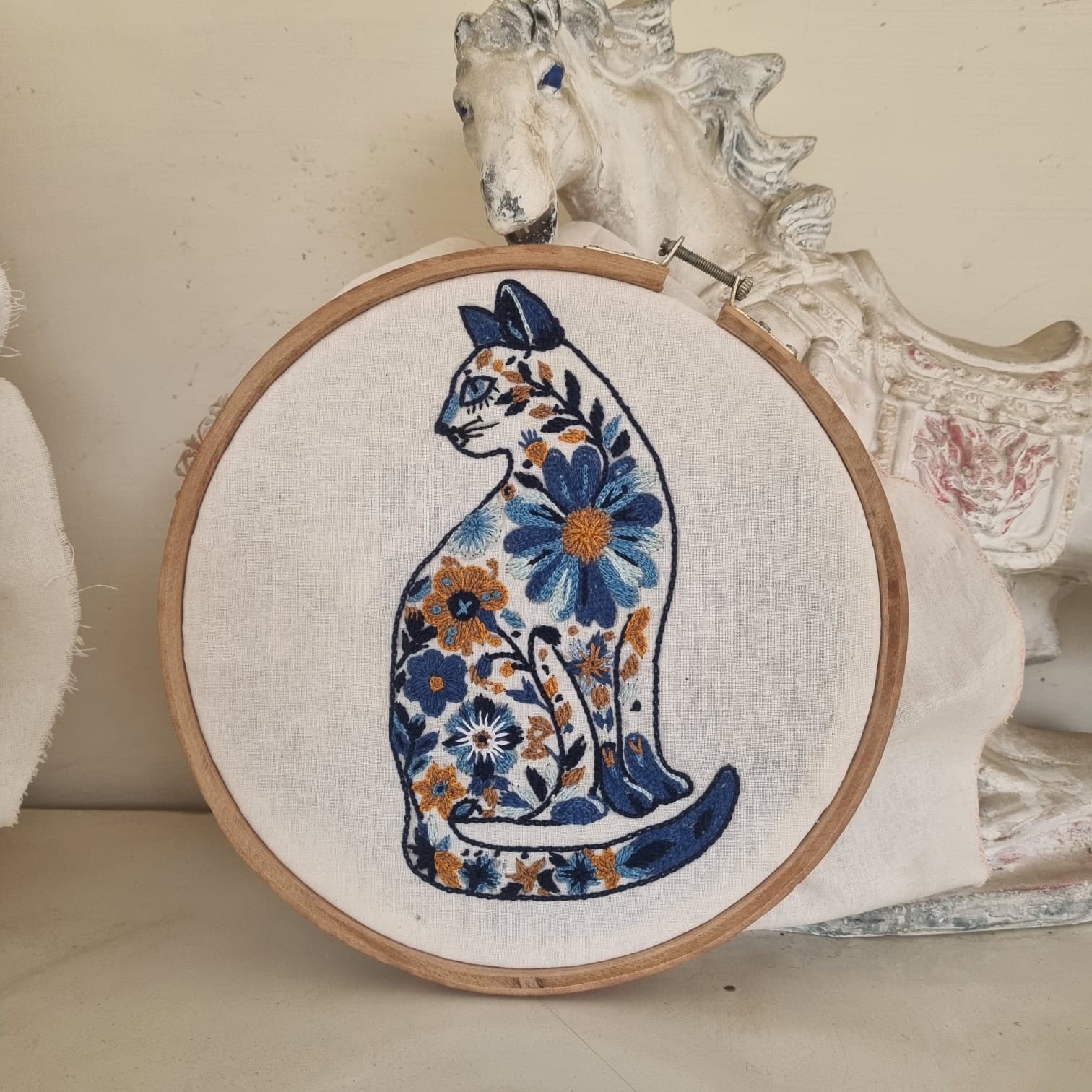 Broderidesign Lilla fiskaren & Ankan