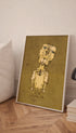 Ghost of a Genius Paul Klee Art Print Mockup