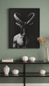 Goat Man Black and White Poster Mockup