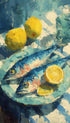 Gouache Painting Kitchen Artwork