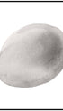 Gray Pebble Minimalist Art Print