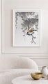 Great Tit on Paulownia Branch - Ohara Koson Mockup
