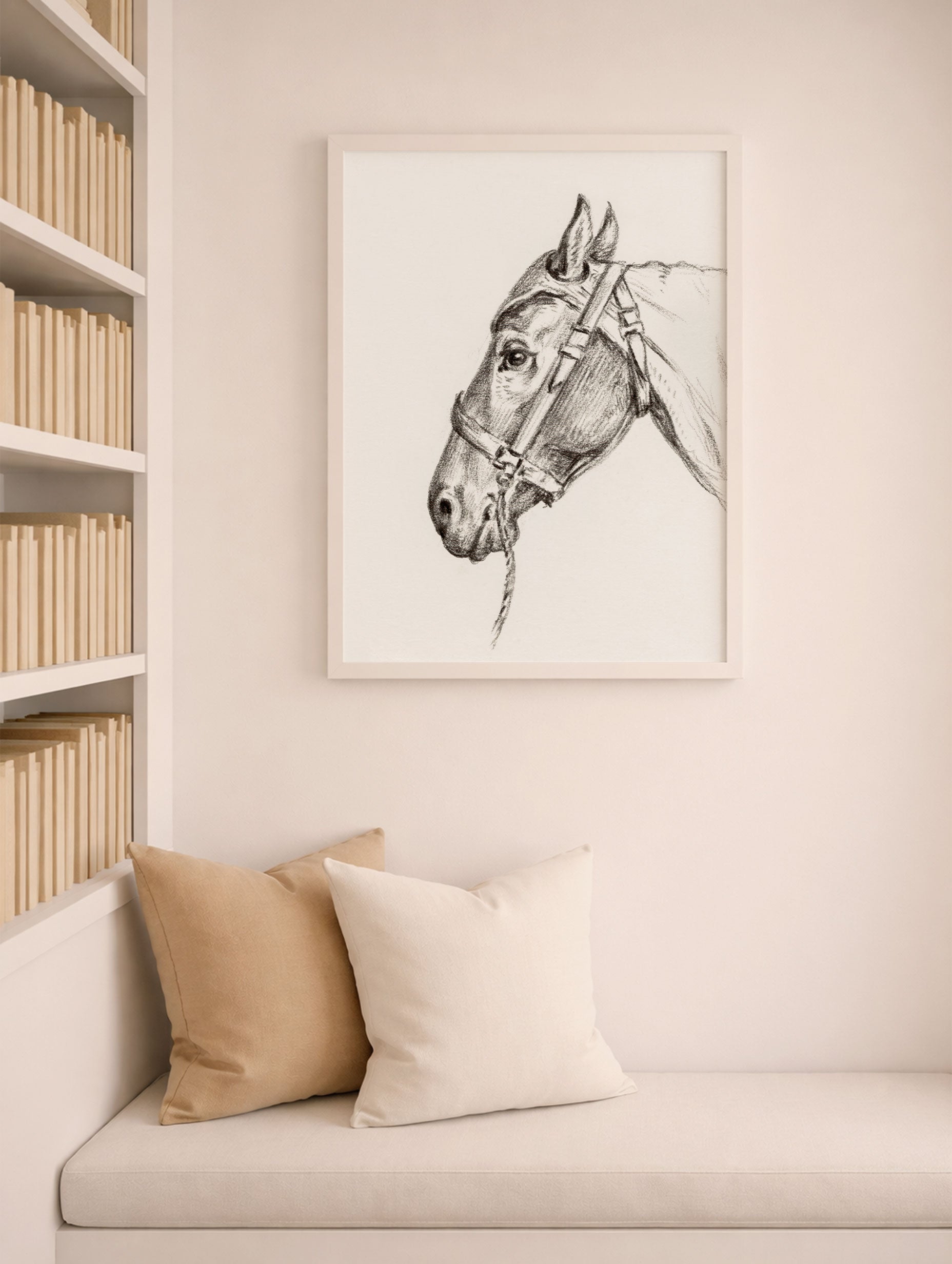 Head of a Horse - Jean Bernard Mockup
