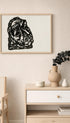 Head of a Man Looking Upwards to the Right Leo Gestel Art Print Mockup
