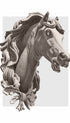 Horse's Head Albert Ryder Art Print