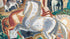 Horses in landscape Leo Gestel Animal Art Print