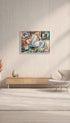 Horses in landscape Leo Gestel Animal Art Print Mockup