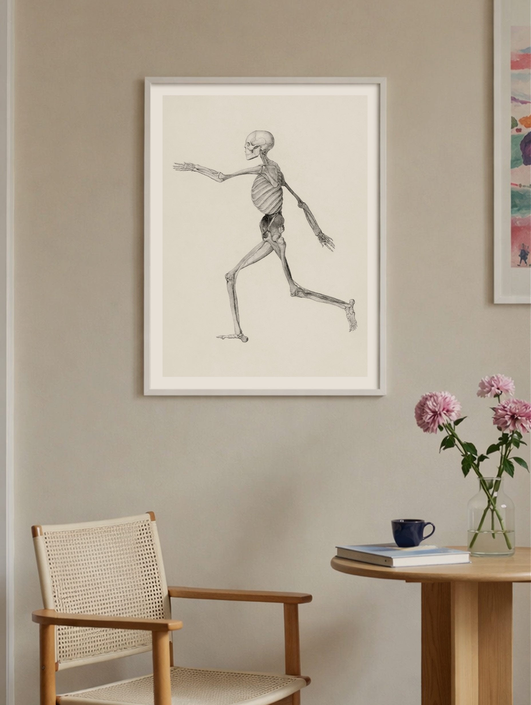 Human Figure, Lateral View George Stubbs Art Print Mockup