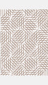 Interwoven Parquet Pattern Abstract Art Print