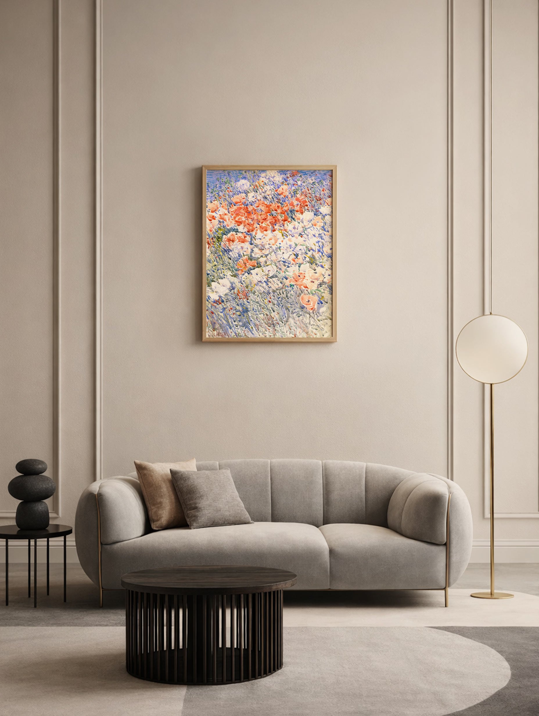 The Island Garden - Childe Hassam Mockup