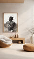 Japanese Man with Tattoos Kusakabe Kimbei Art Print Mockup