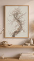 Japanese Plum Blossom Poster Mockup