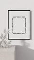 Keep Going Poster Mockup