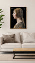 La Bella Principessa Leonardo Da Vinci Art Print Mockup