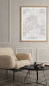 Leaf Pattern William Morris Art Print Mockup