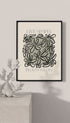 Live Simply, Bloom Wildly Flower Art Print Mockup