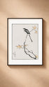 Long-tailed Tit & Maple Tree Numata Kashu Art Print Mockup