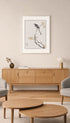 Long-tailed Tit & Maple Tree Numata Kashu Art Print Mockup