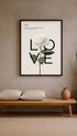 Love Flower Typography Poster Mockup