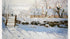 The Magpie Claude Monet Art Print