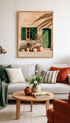 Mediterranean Photography Wall Art Poster Mockup