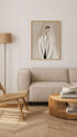 Men in a White Coat Art Print Mockup