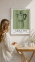Moka Pot Coffee Artwork Mockup