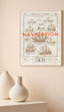 Navigation - Vintage Ship Poster Mockup