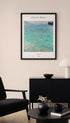 On Lake Attersee - Gustav Klimt Art Print Mockup