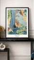 Ono Waterfall on Kisokaidō Road - Hokusai Mockup