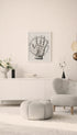 Open Your Hand, Palm Reading Spiritual Poster Mockup